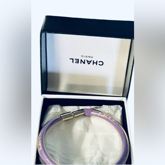NIB - CHANEL Limited Edition Bracelet Sports Line Tube Logo Accessory Women’s - Picture 4 of 13